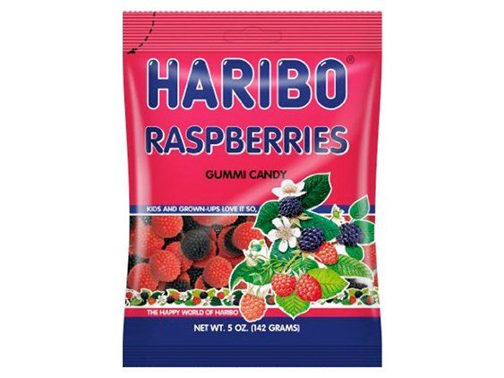 Haribo Raspberries Gummi Candy